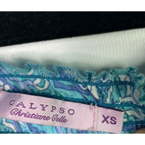 Calypso Christiane Celle Shift Dress Silk - Picture 3 of 7